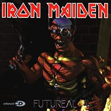 Portada del álbum "Futureal", de Iron Maiden