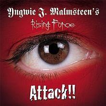 Portada de Álbum "Attack!!", de Yngwie Malmsteen