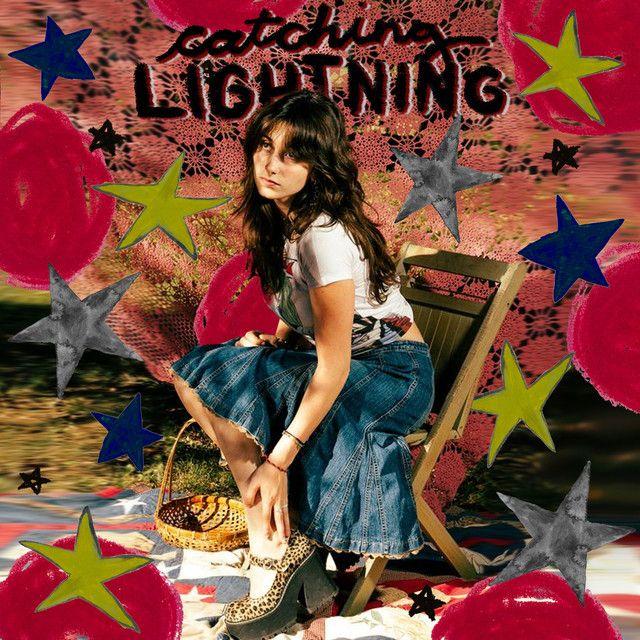 Portada del álbum "catching lightning", de Alina