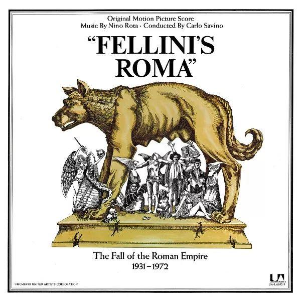 Portada de Álbum "Fellini's Roma ", de Nino Rota