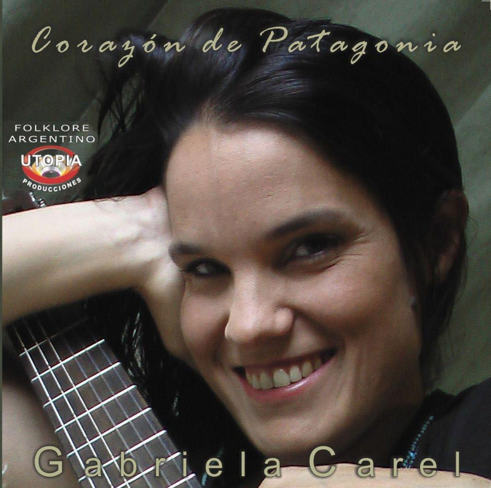 Portada de Álbum "Corazón de Patagonia", de Gabriela Carel