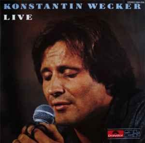 Album cover of "Live" by Konstantin Wecker