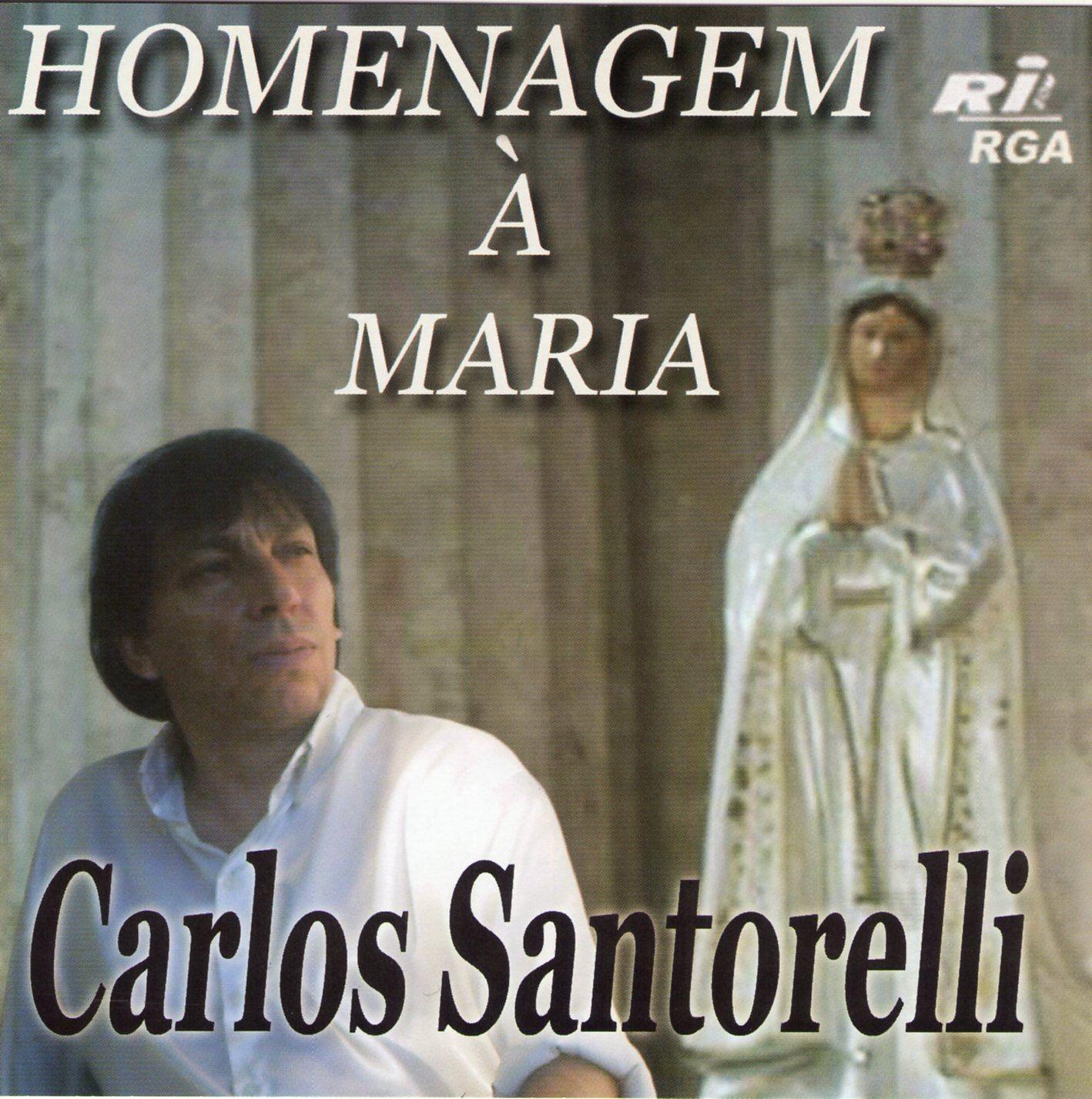 Portada de Álbum "Homenagem à Maria", de Carlos Santorelli