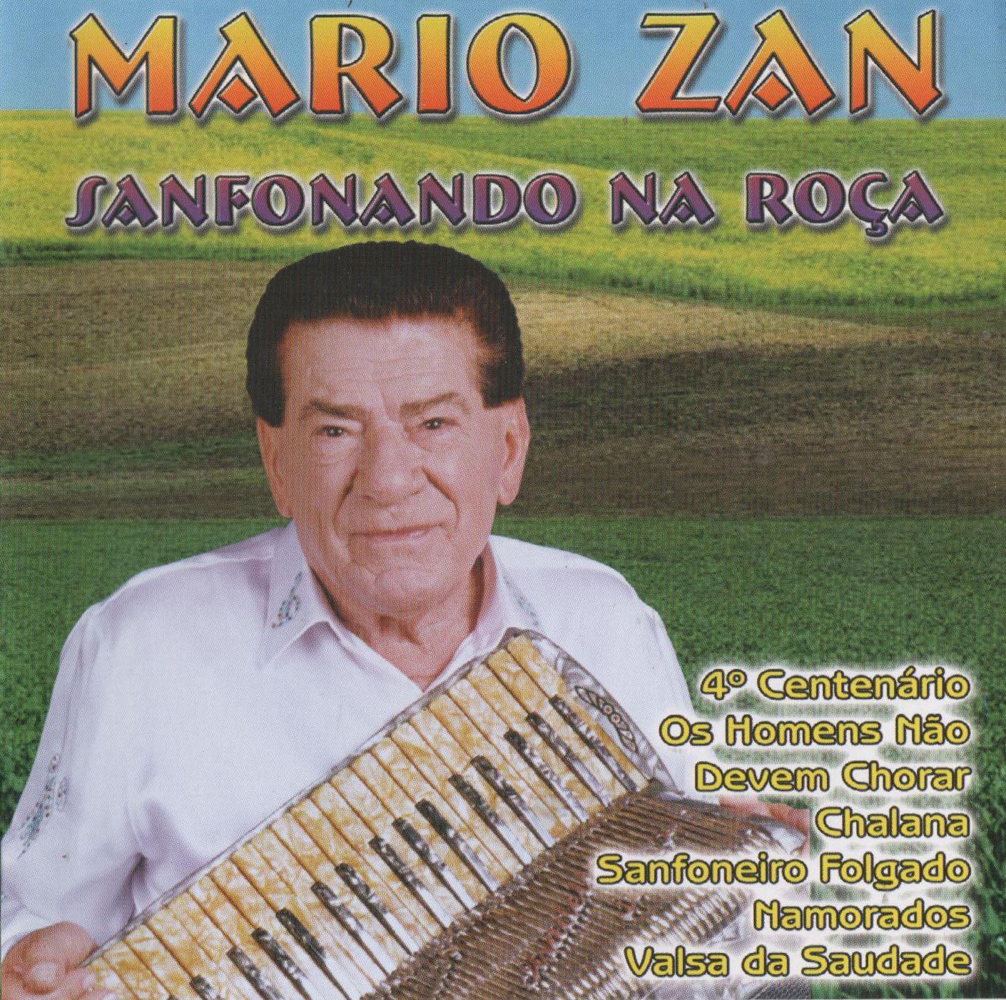 Capa do álbum "Sanfonando Na Roça", de Mario Zan