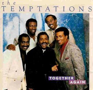Portada del álbum "Together Again ", de The Temptations