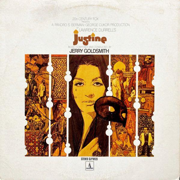 Portada del álbum "Justine", de Jerry Goldsmith