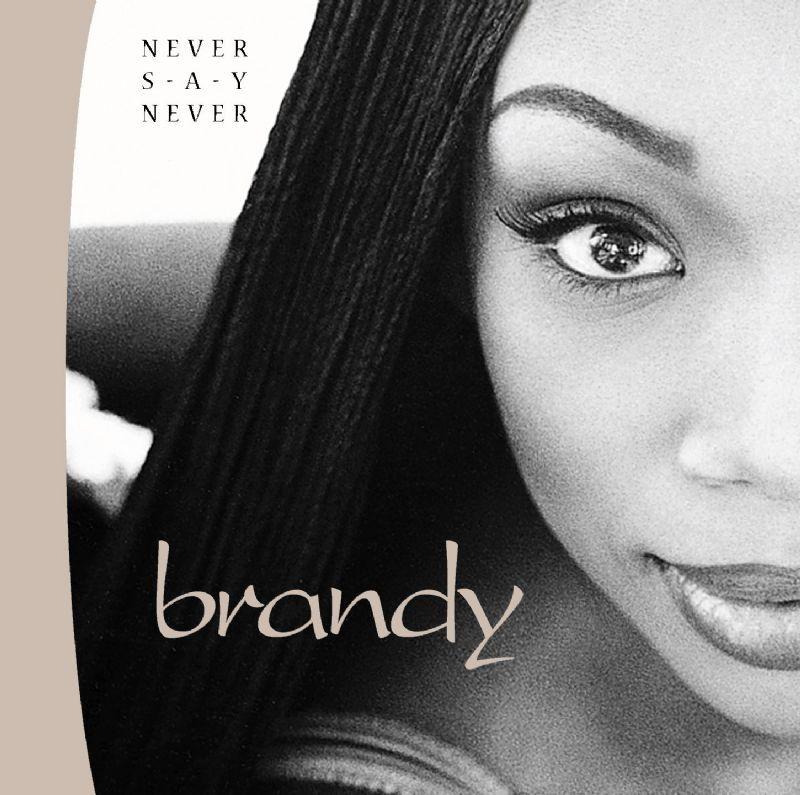 Portada de Álbum "Never Say Never", de Brandy