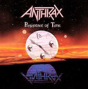 Capa do álbum "Persistence Of Time", de Anthrax