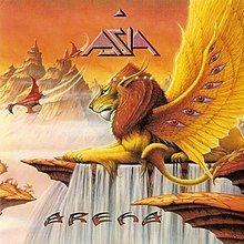 Album cover of "Arena" by Asia