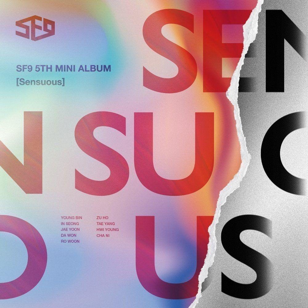 Portada de Álbum "Sensuous", de SF9