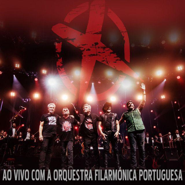 Portada de Álbum "Ao Vivo Com a Orquestra Filarmónica Portuguesa", de Xutos & Pontapés