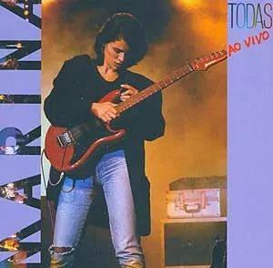 Capa do Álbum "Todas: ao Vivo", de Marina Lima