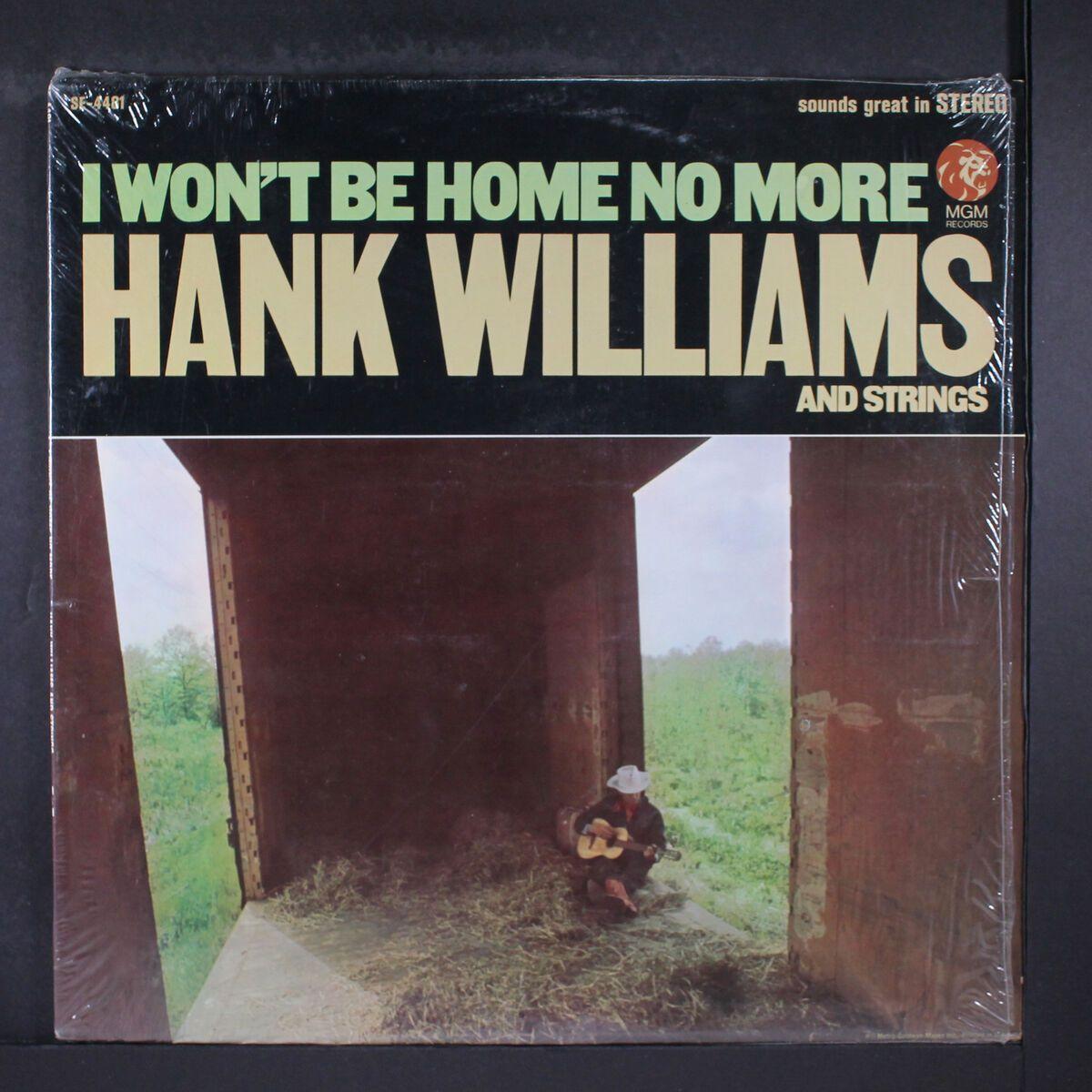 Portada de Álbum "I Won't Be Home No More", de Hank Williams