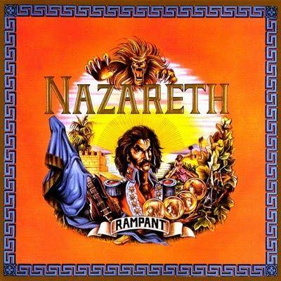 Portada del álbum "Rampant", de Nazareth