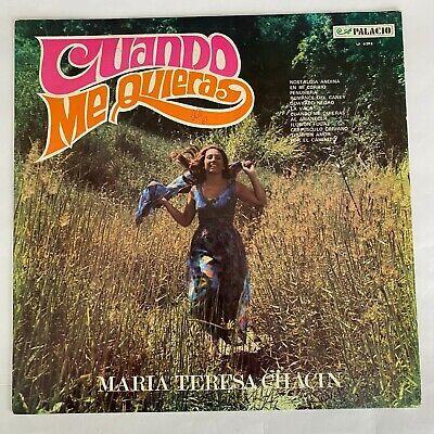 Portada de Álbum "Cuando Me Quieras", de María Teresa Chacín