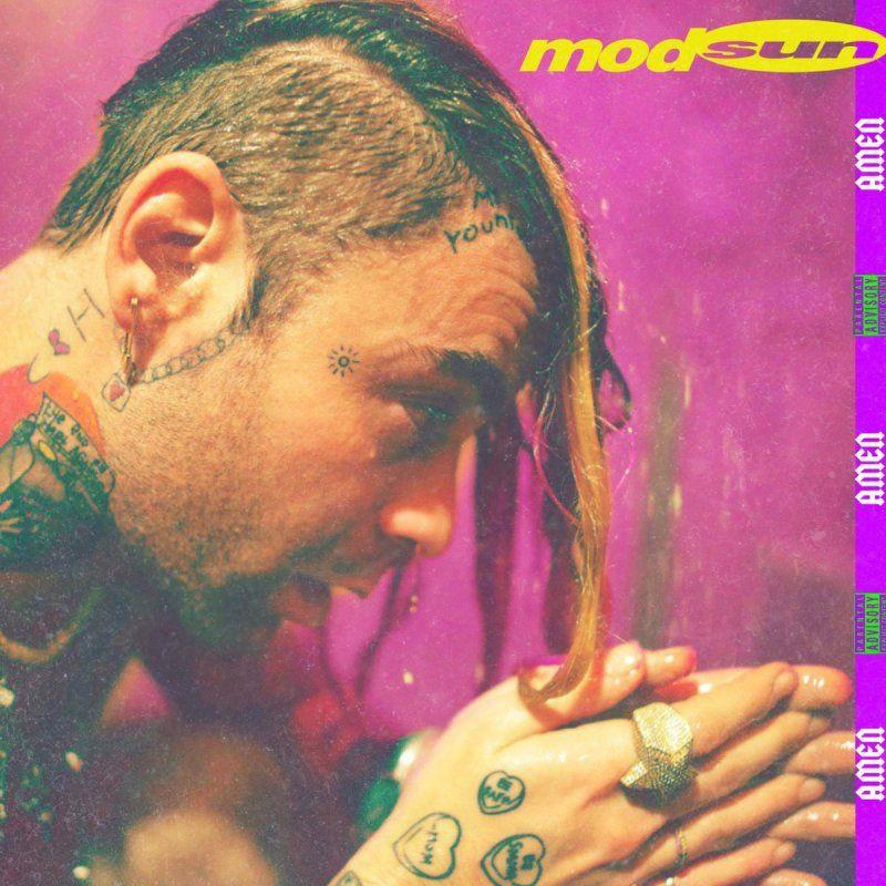 Portada de Sencillo/EP "Amen", de Mod Sun