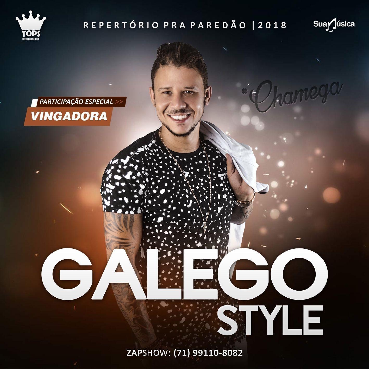 Portada de Álbum "Pra Paredão", de Galego Style