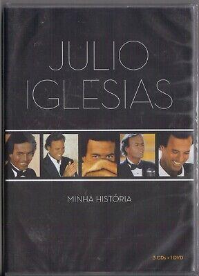 Portada del álbum "Box Minha História", de Julio Iglesias