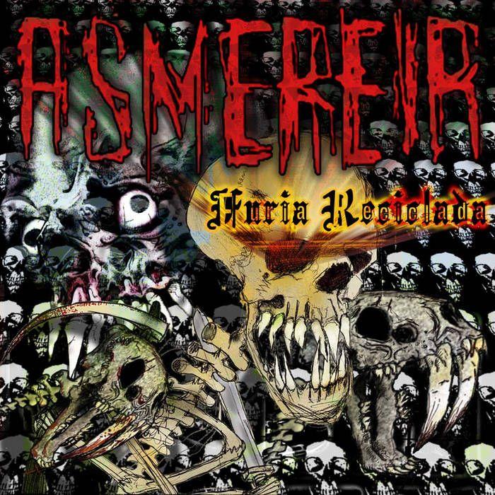 Portada de Álbum "Furia Reciclada", de Asmereir