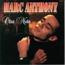 Capa do álbum "Otra Nota", de Marc Anthony