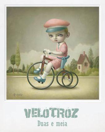 Album cover of "Duas e Meia (Ao vivo)" by Velotroz