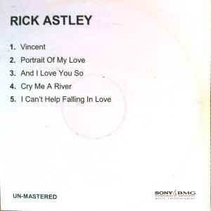 Capa do álbum "5 Tracks", de Rick Astley