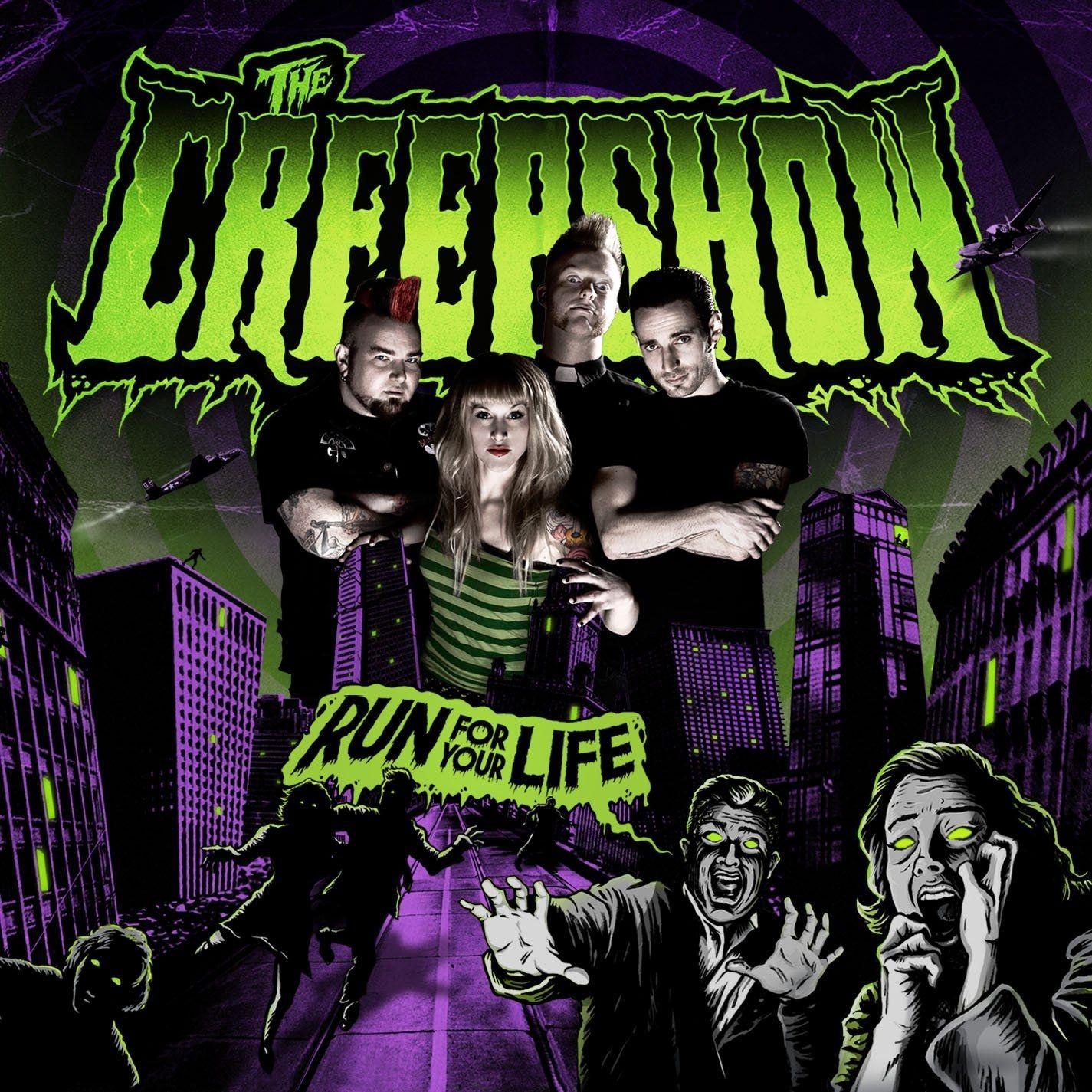 Capa do Álbum "Run For Your Life", de The Creepshow