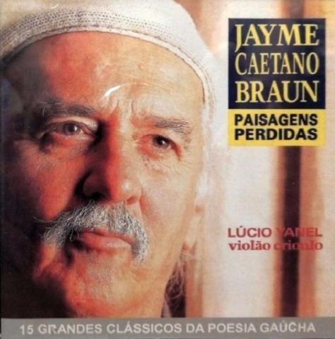 Portada de Álbum "Paisagens Perdidas", de Jayme Caetano Braun