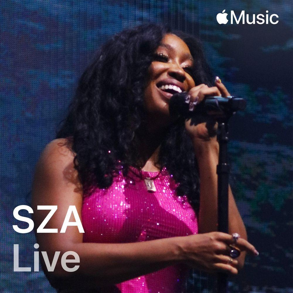 Capa do Álbum "Apple Music Live: SZA", de SZA