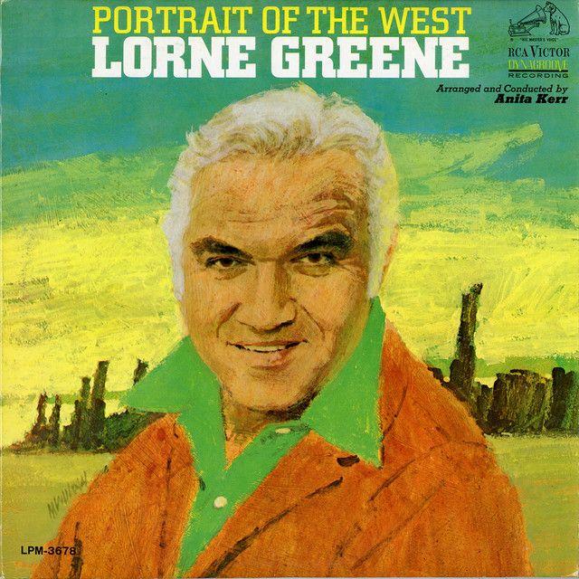 Portada de Álbum "Portrait Of The West", de Lorne Greene