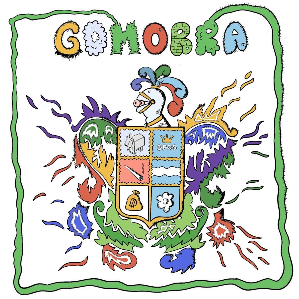 Portada de Sencillo/EP "gomorra", de DPOS!