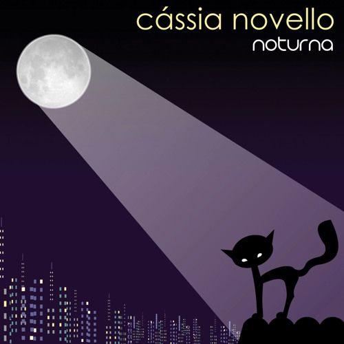 Portada de Álbum "Noturna", de Cássia Novello