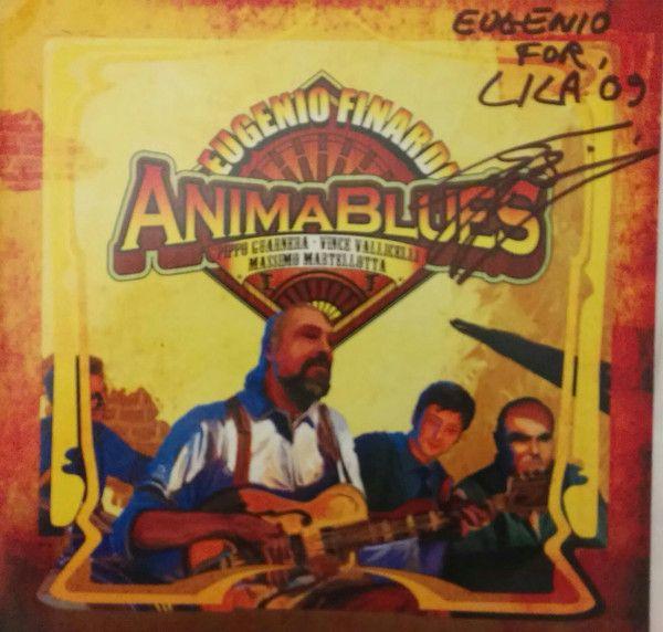 Portada de Álbum "Anima Blues", de Eugenio Finardi