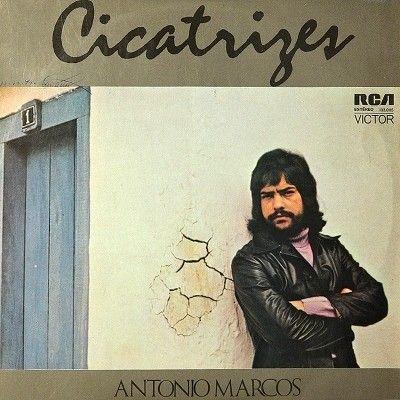 Portada de Álbum "Cicatrizes", de Antônio Marcos