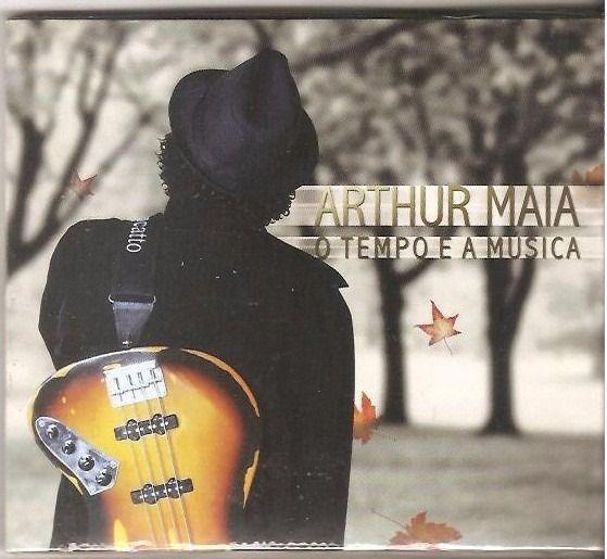 Capa do Álbum "O Tempo e a Música", de Arthur Maia