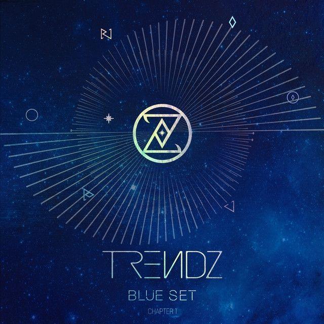 Capa do Single/EP "BLUE SET Chapter 1. TRACKS", de TRENDZ