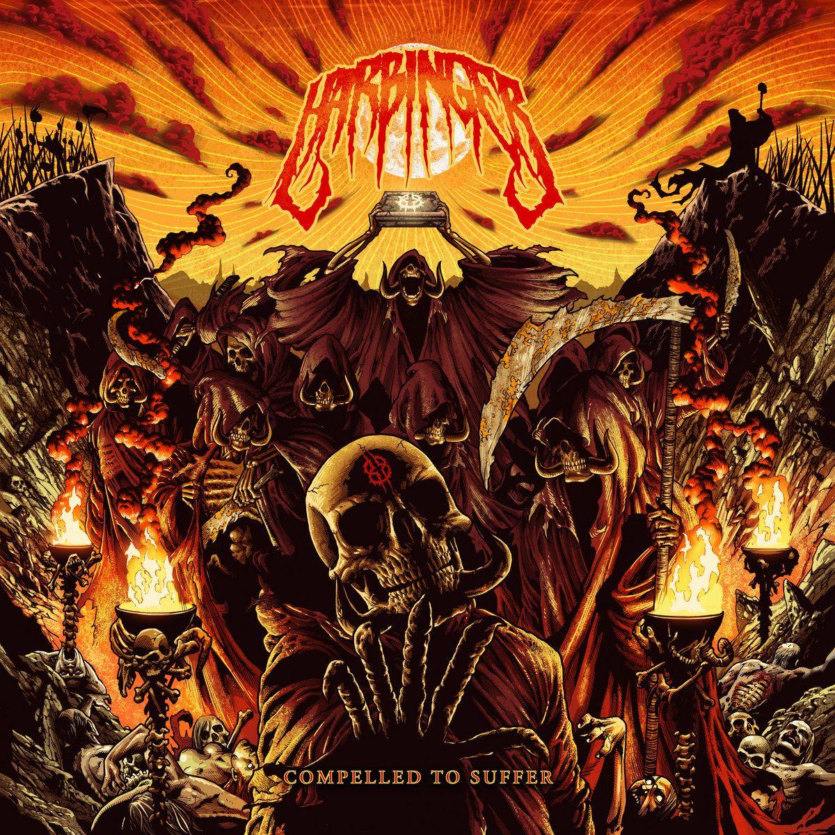 Portada de Álbum "Compelled to Suffer", de HARBINGER BAND