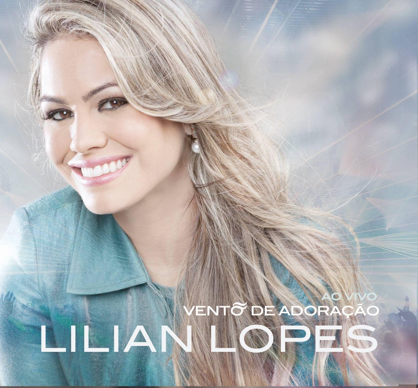 Portada de Álbum "Vento de Adoração", de Lilian Lopes