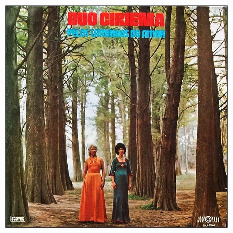 Capa do Álbum "Pelos Caminhos do Amor", de Duo Ciriema
