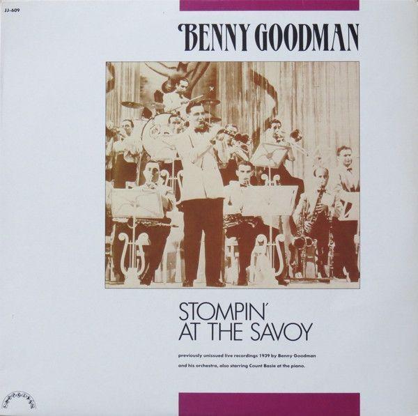 Capa do álbum "Stompin' At The Savoy", de Benny Goodman