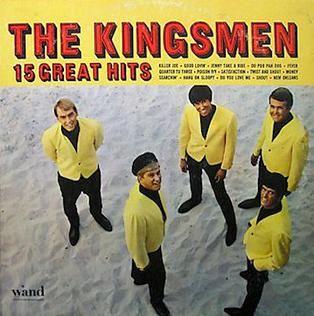 Capa do Álbum "15 Great Hits", de The Kingsmen