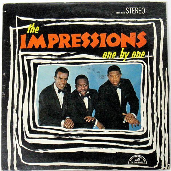 Capa do Álbum "One By One", de The Impressions