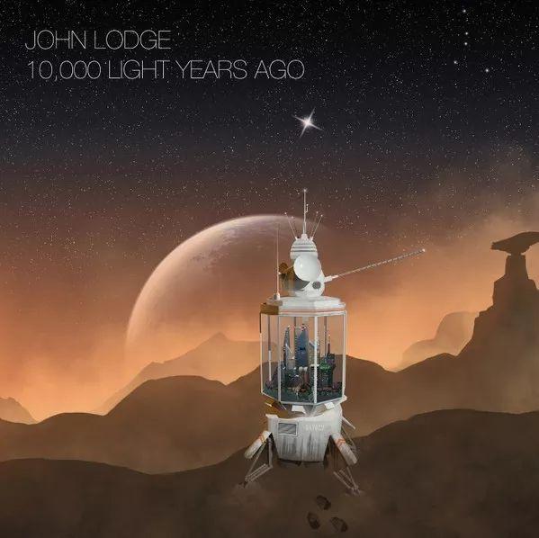 Capa do Álbum "10,000 Light Years Ago", de John Lodge