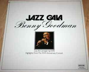 Capa do álbum "Jazz Gala", de Benny Goodman