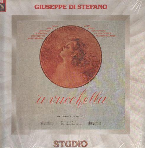 Portada de Álbum "'A Vucchella", de Giuseppe di Stefano