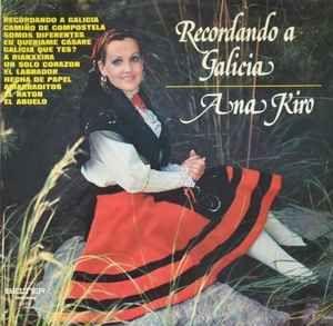 Capa do álbum "Recordando A Galicia", de Ana Kiro