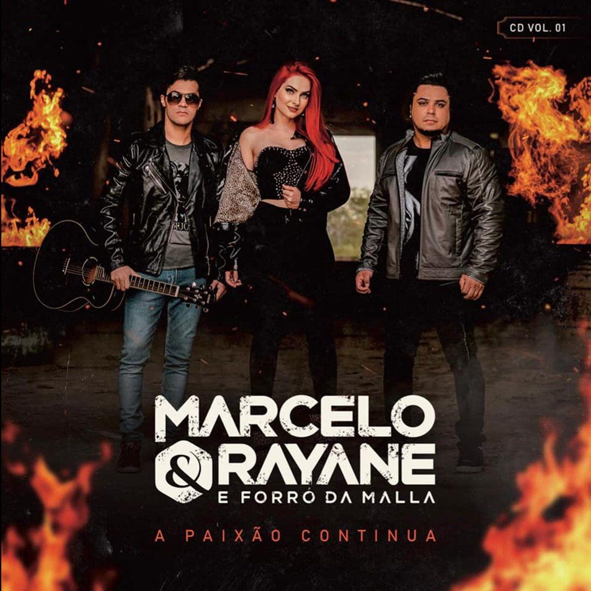 Portada de Álbum "A Paixão Continua", de Marcelo e Rayane
