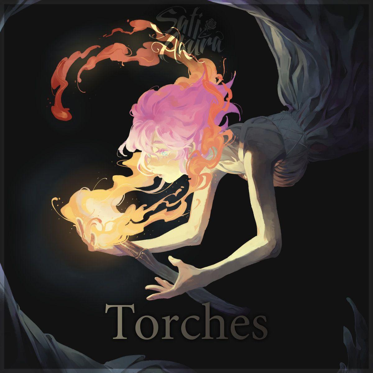 Capa do álbum "Torches", de Sati Akura