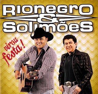 Portada de Álbum "Virou Festa!", de Rionegro & Solimões
