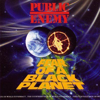 Portada de Álbum "Fear of a Black Planet", de Public Enemy